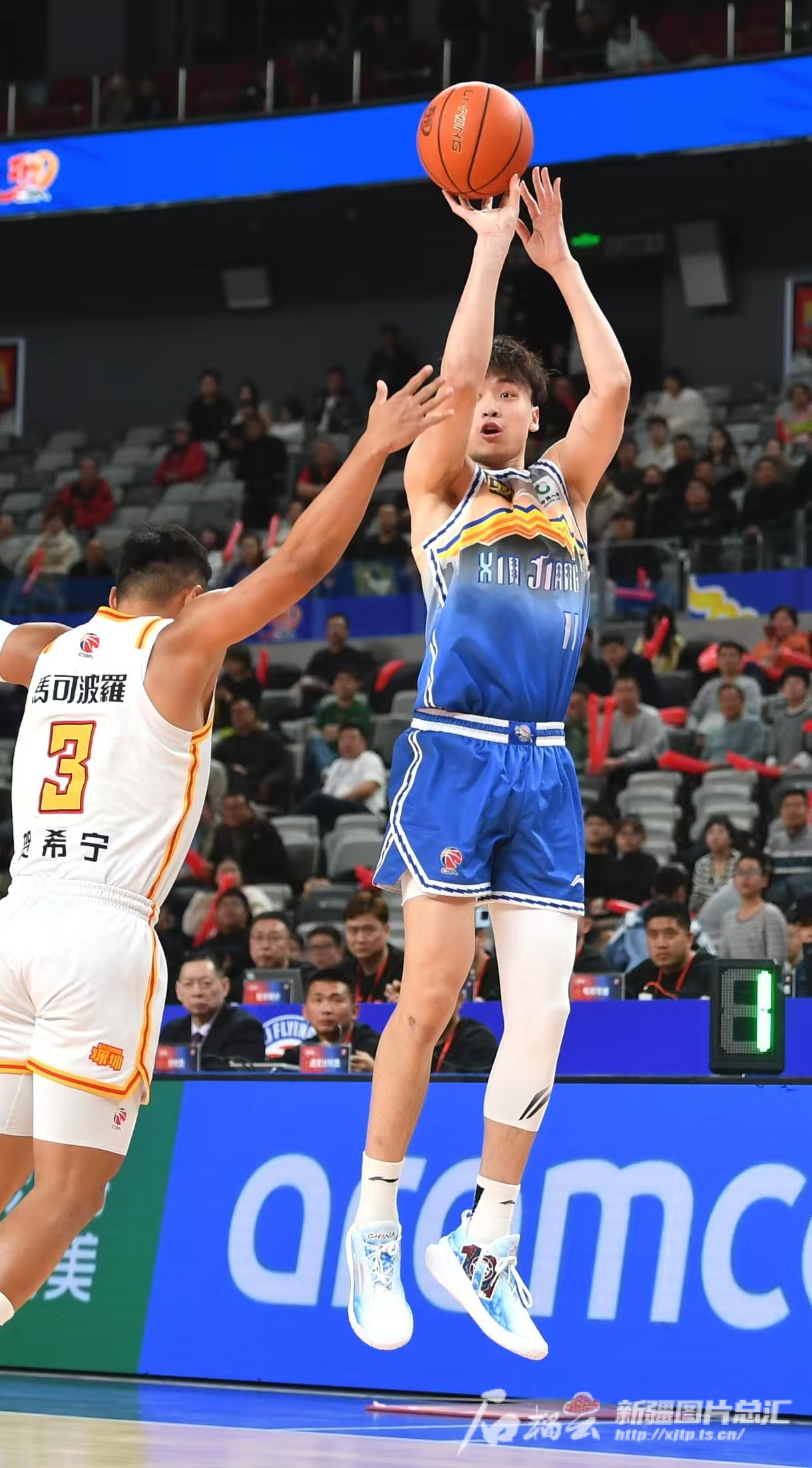 新疆男篮成功摘得胜利，击败江苏队